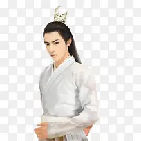 白衣男子