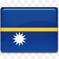瑙鲁国旗图标