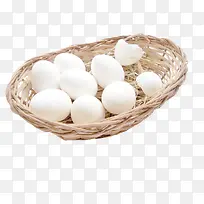 白色的鸡蛋