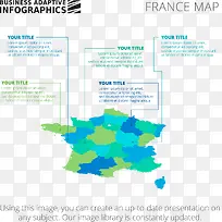 法国分析地图