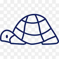 乌龟Outline-Animal-icons
