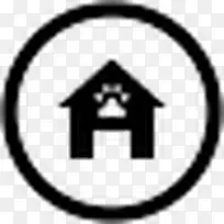 狗窝黑色的free-mobile-wp8-icons