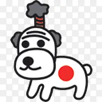 超可爱AfroKen发型狗