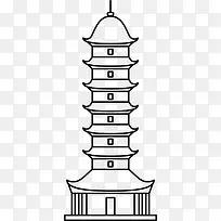 南京瓷塔图标