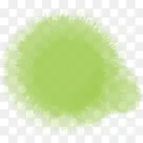 绿色墨迹