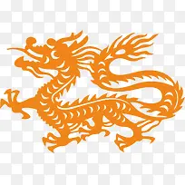 剪纸龙