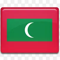 马尔代夫国旗All-Country-Flag-Icons
