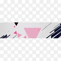 运动鞋多边形几何炫酷背景banner