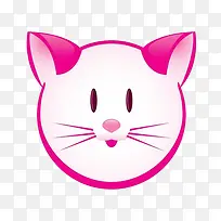 粉色猫鼻子