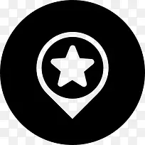 谷歌的地方优化符号图标