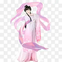 丝带美女
