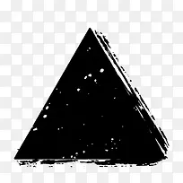 水墨三角形
