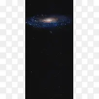 银河系星云海报背景