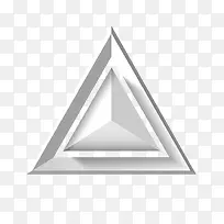 白色三角形