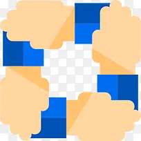 团队合作图标