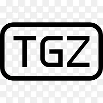tgz圆角矩形概述界面符号图标