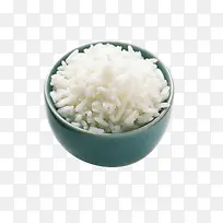 一小碗白色蒸米饭