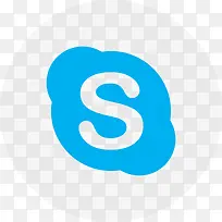 视频电话Skype的图标Sky