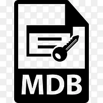 mdb文件格式符号图标
