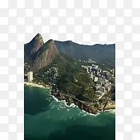 巴西里约热内卢海滨景色