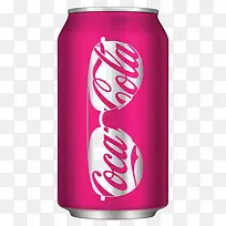 粉色可乐瓶