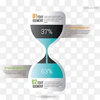 矢量漏斗图表