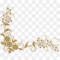 左下角花边