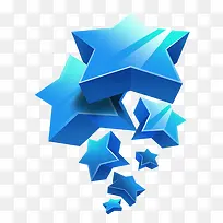 3D五角星