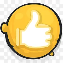 hand thumbs up icon