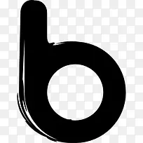 Badoo勾勒标志图标