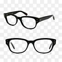 黑白眼镜框