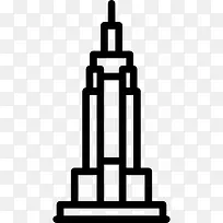 美国帝国大厦图标