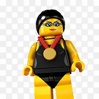 乐高游泳运动员lego-figure-icons
