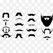 各种胡子造型