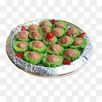 酿苦瓜美食图片