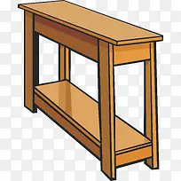 木头桌子