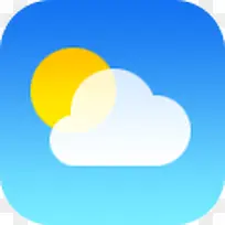 天气苹果iOS 7图标