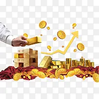 金融海报元素