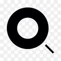 Thick Magnifying Glass 图标