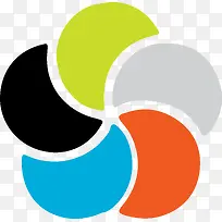 创意彩色logo图案