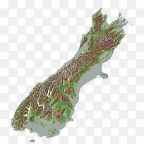 新西兰地图
