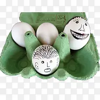 鸡蛋涂鸦