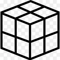 四块立方体图标