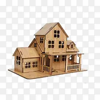 单色房子模型
