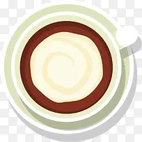 矢量手绘咖啡杯