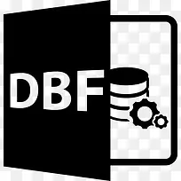 DBF开放文件格式图标