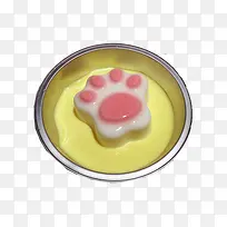 粉色小熊掌蛋糕