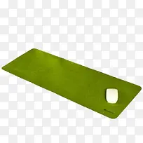 绿色鼠标垫
