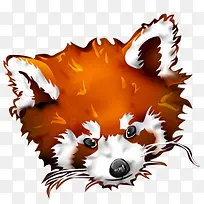 Firefox熊猫红色图标
