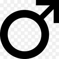 男性别符号标志图标